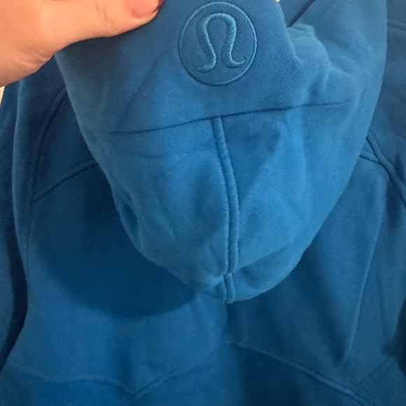 lululemon athletica Vibrant Blue Scuba Zip - Picture 5 of 5